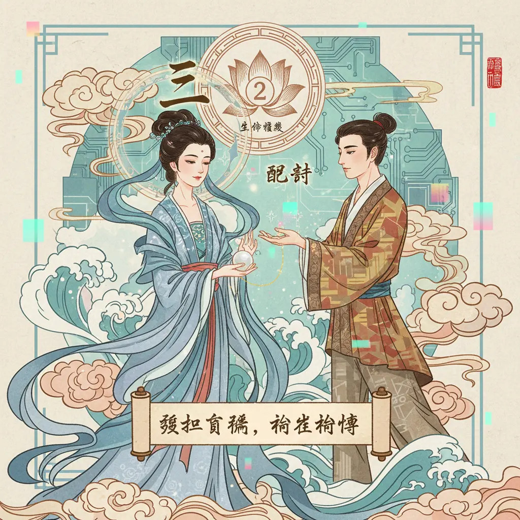 生命靈數配對 - 2號人