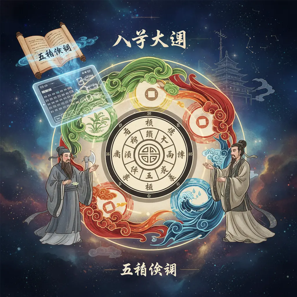 五行查詢 - 八字大運
