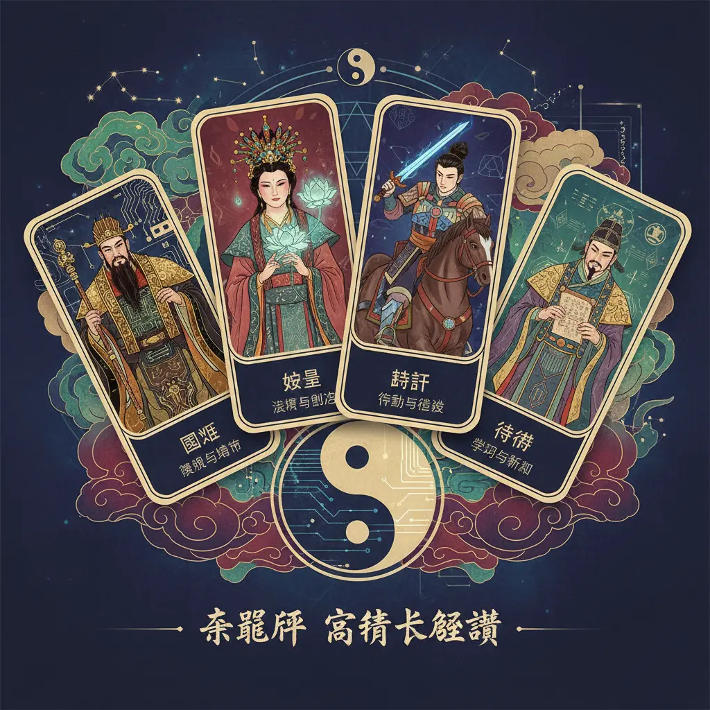 塔羅牌解讀 - 宮廷卡