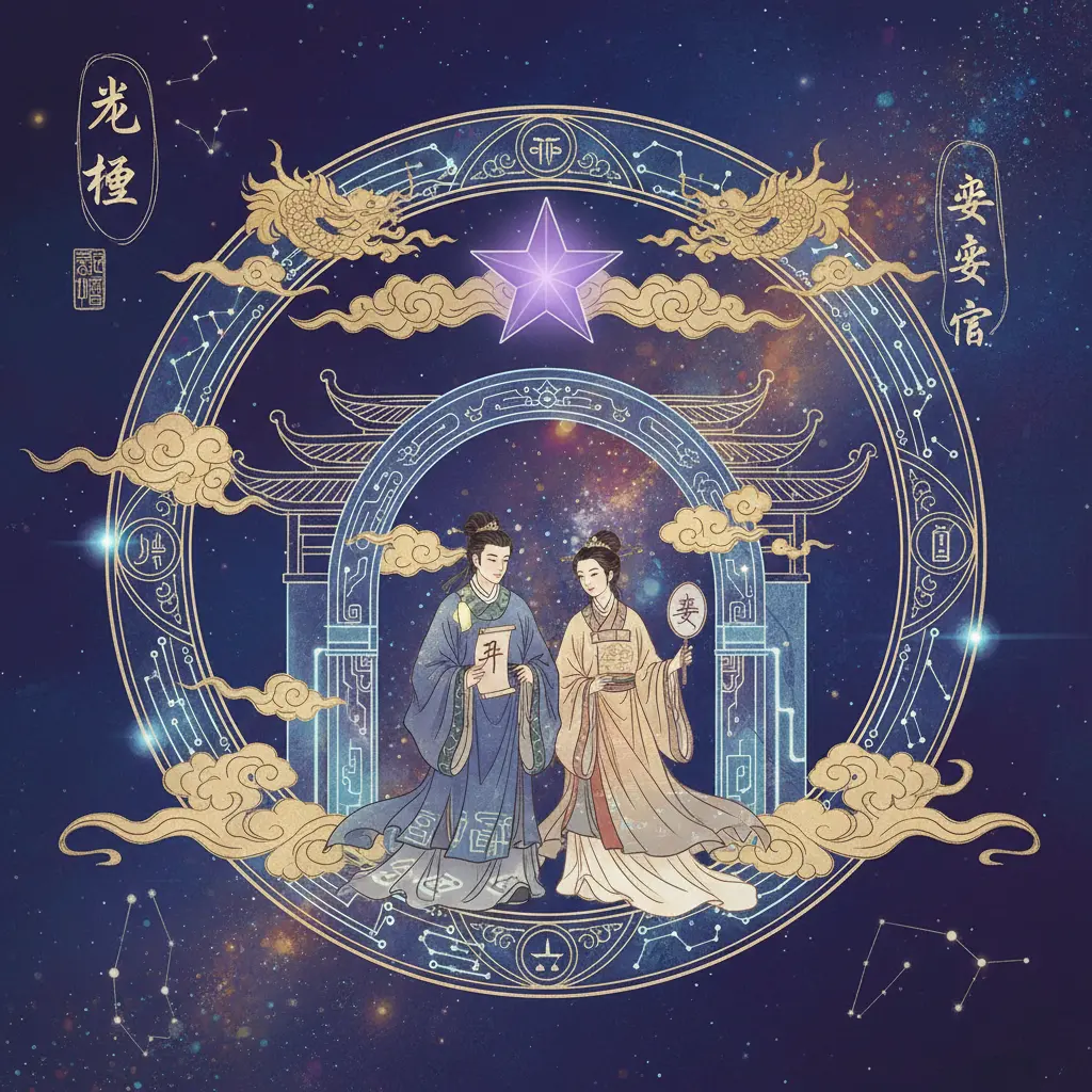 夫妻宮 - 紫微星