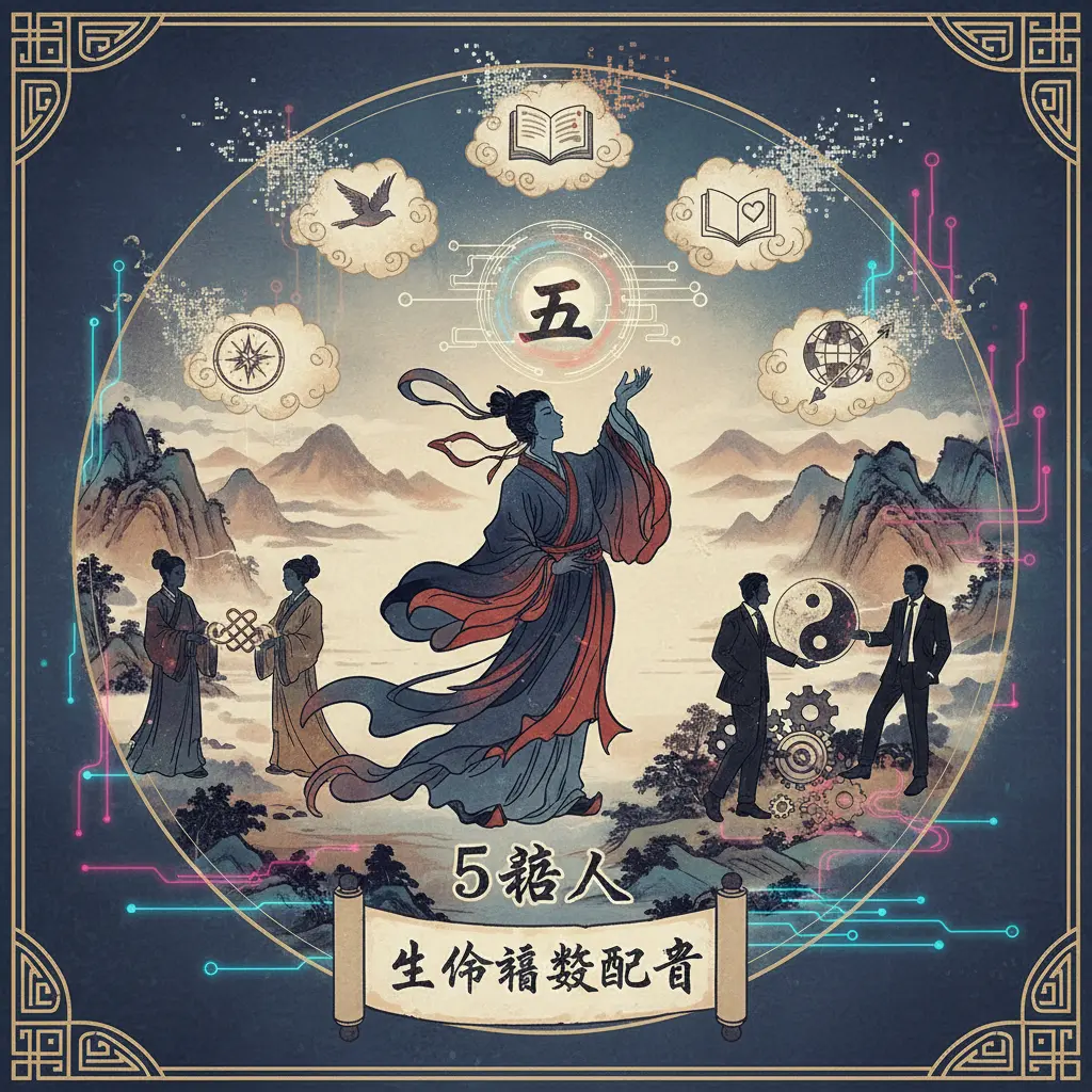 生命靈數配對 - 5號人