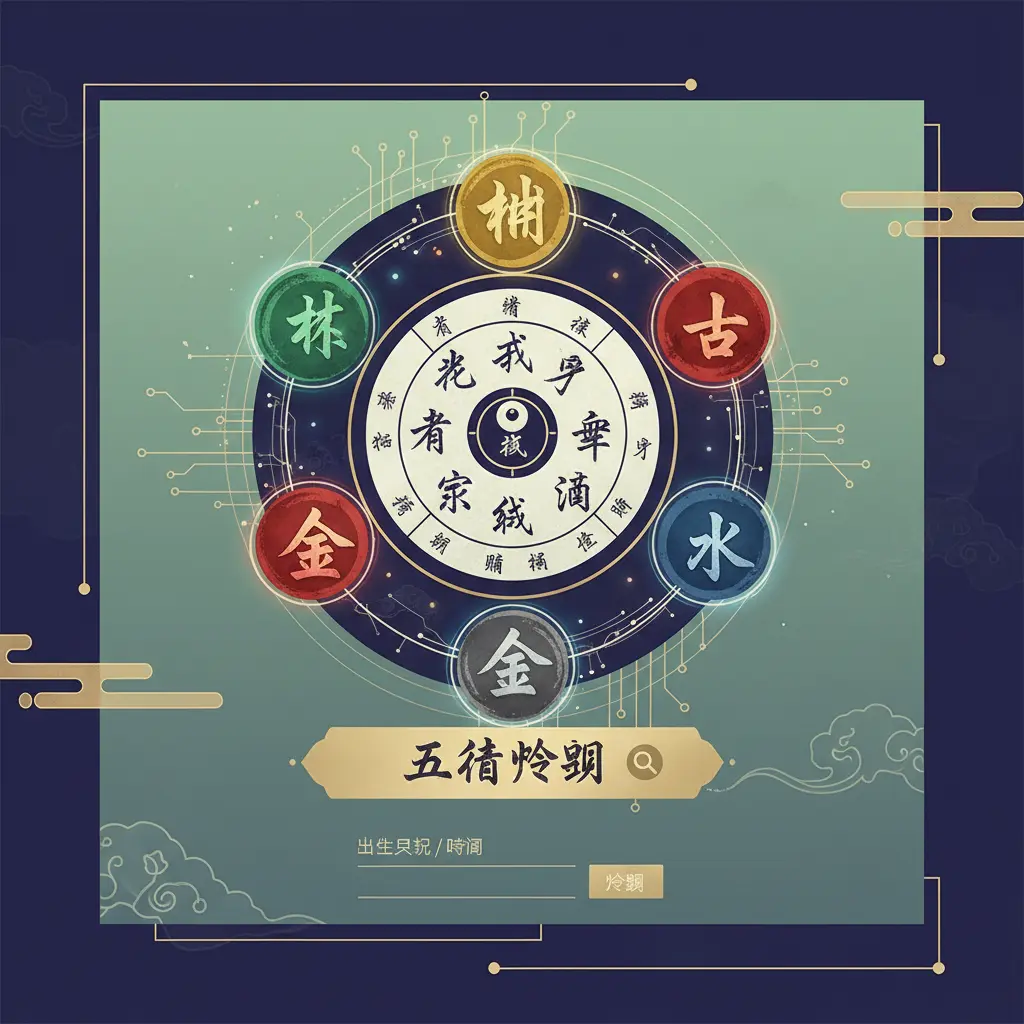 五行查詢 - 生辰八字