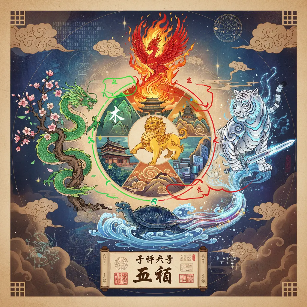 子平八字 - 五行