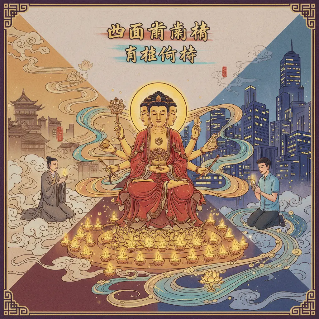 前世今生 - 四面佛點燈